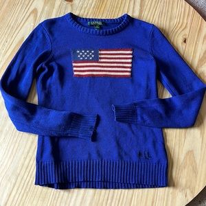 Ralph Lauren Flag Sweater